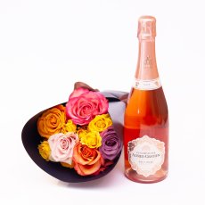 画像1: ＼お中元やお祝いに！／【4日前までのご予約必須、発送】AFRIKA ROSE×LAMMASコラボギフトボックス4 (1)