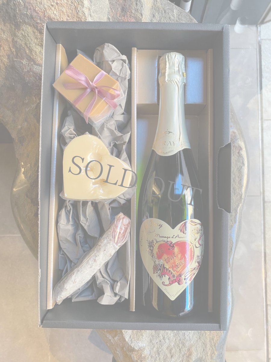 画像2: 〈発送〉バレンタイン2026ギフトボックス【チーズ＆サラミセットワイン付き】2/10(火)〜2/15(日)お届け (2)